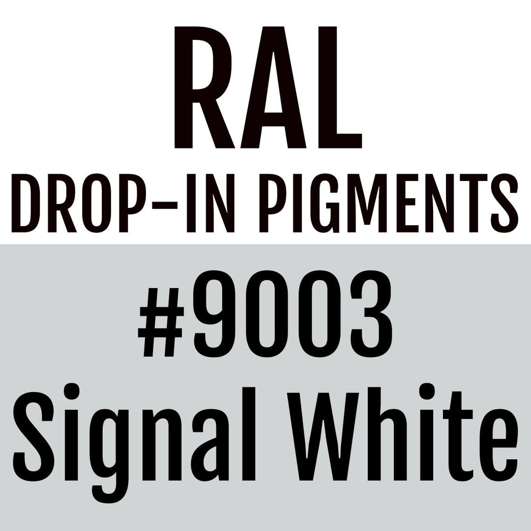 RAL #9003 Drop - In Pigment - Alpha Pigments