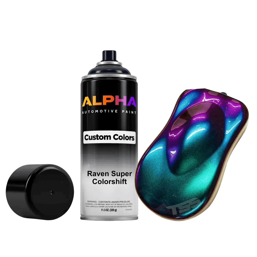 Raven Super Colorshift Spray Can Midcoat - Alpha Pigments