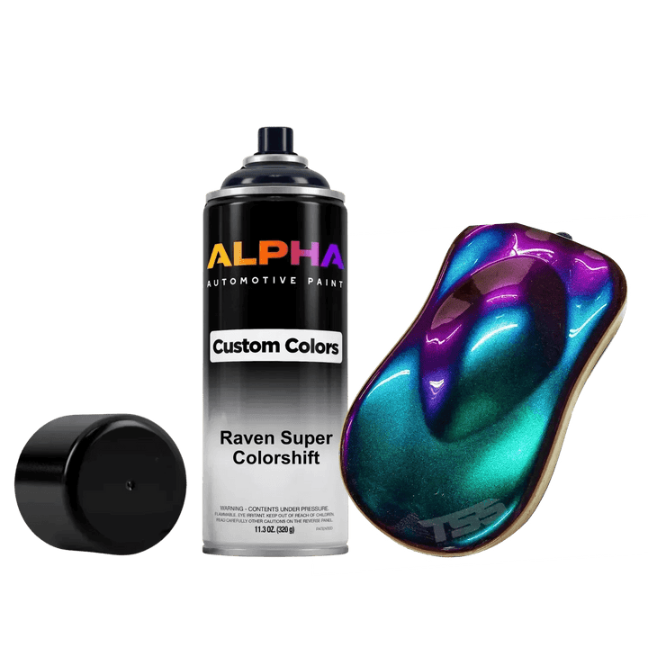 Raven Super Colorshift Spray Can Midcoat - Alpha Pigments