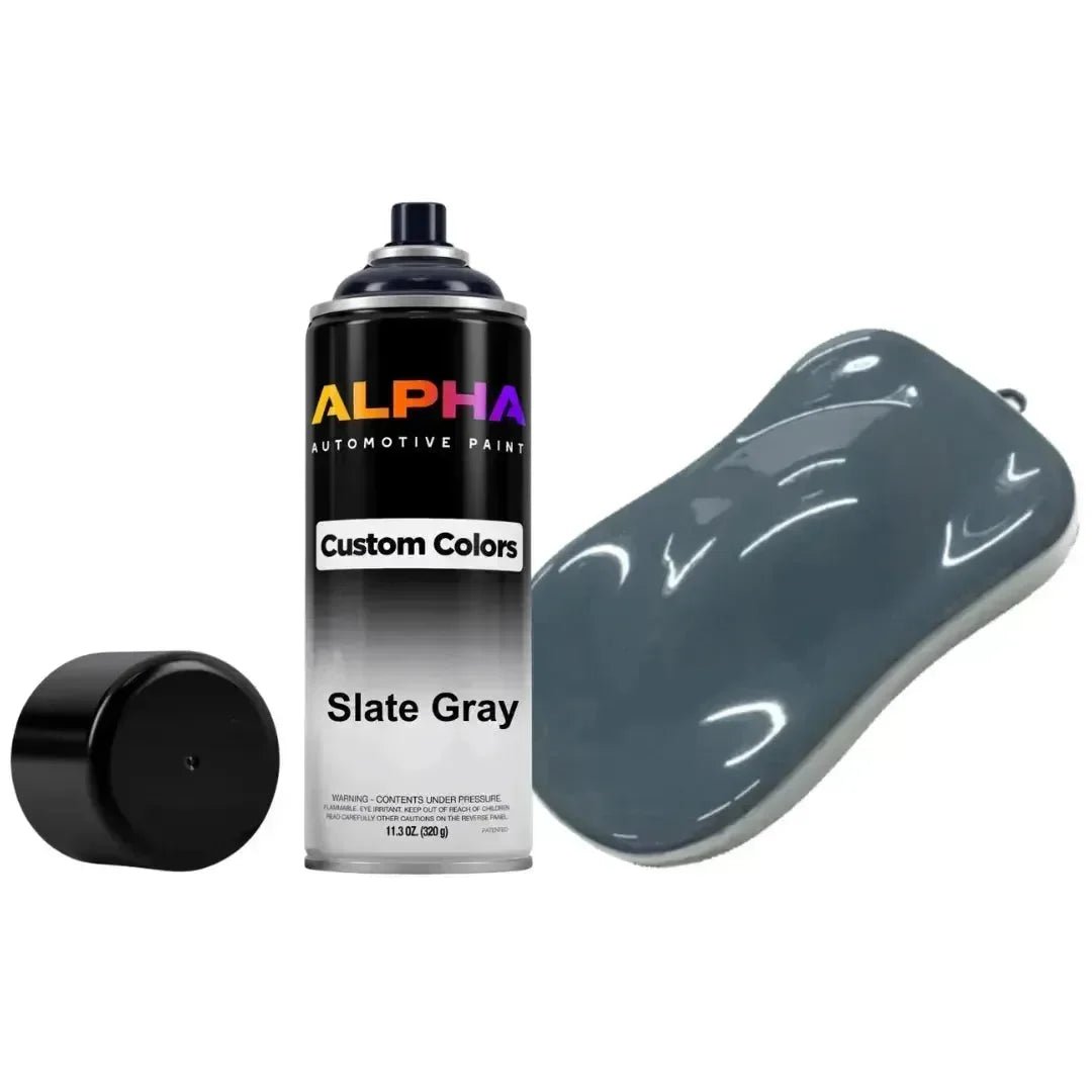 Slate Gray Spray Can Midcoat - Alpha Pigments