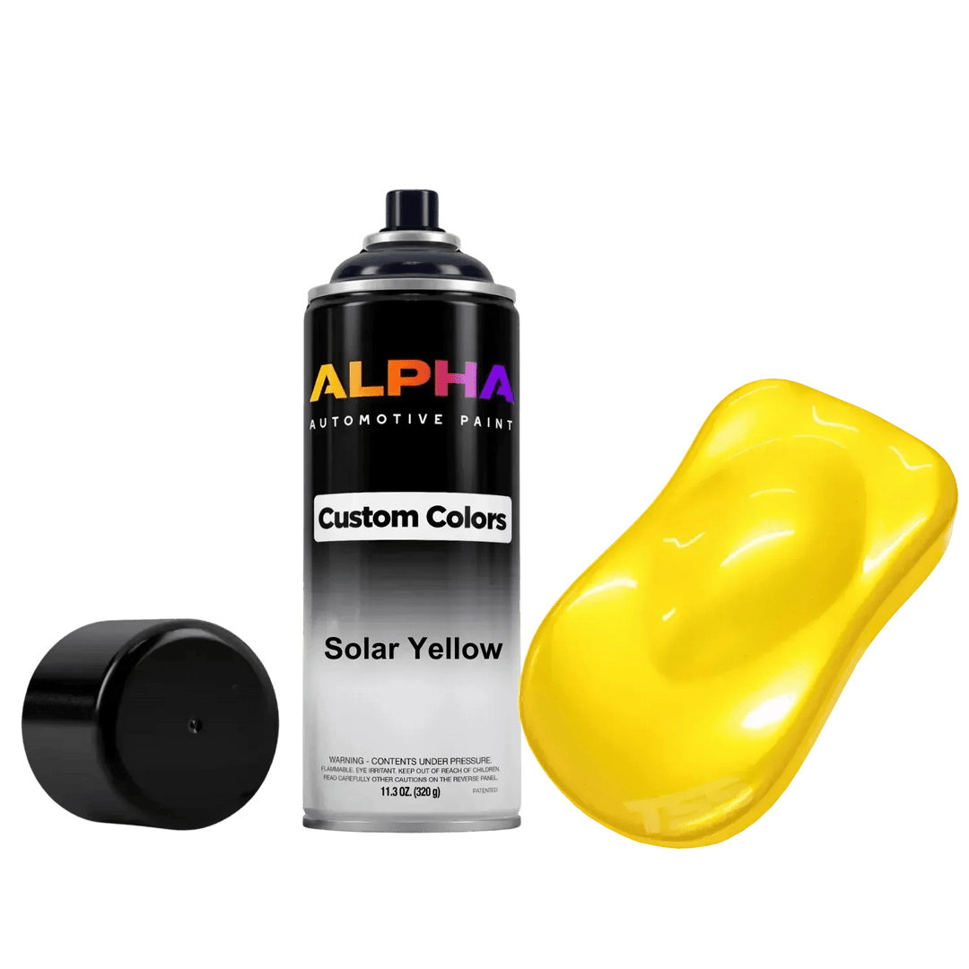 Solar Yellow Spray Can Midcoat - Alpha Pigments