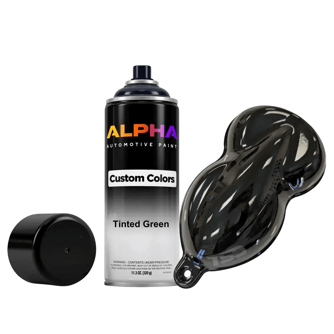 Tinted Green Spray Can - Alpha Pigments