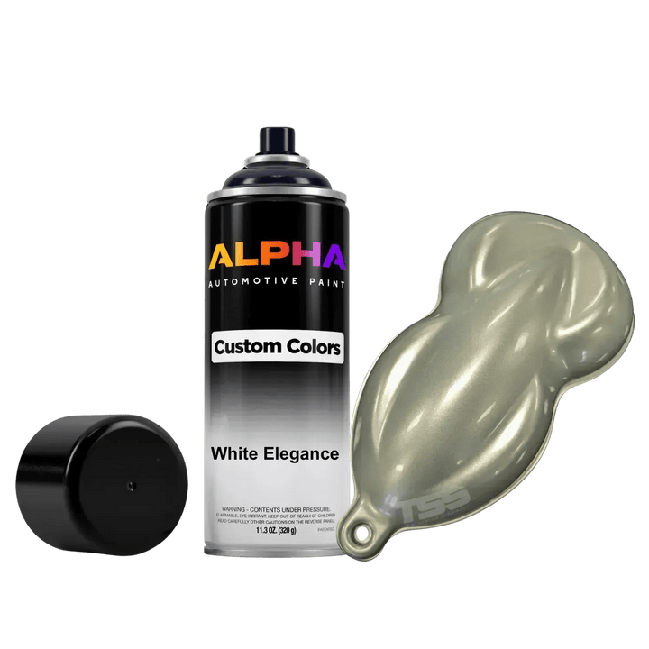White Elegance Spray Can - Alpha Pigments