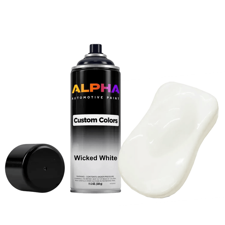 Wicked White Spray Can Midcoat - Alpha Pigments