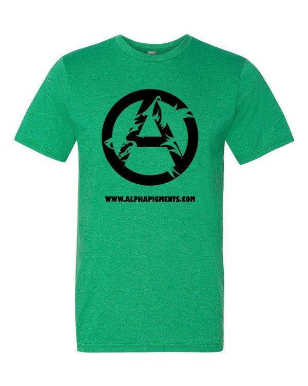 Black Wolf logo Short sleeve t-shirt - Alpha Pigments - Tamco Paint - DIY Epoxy - Autoflex Coatings