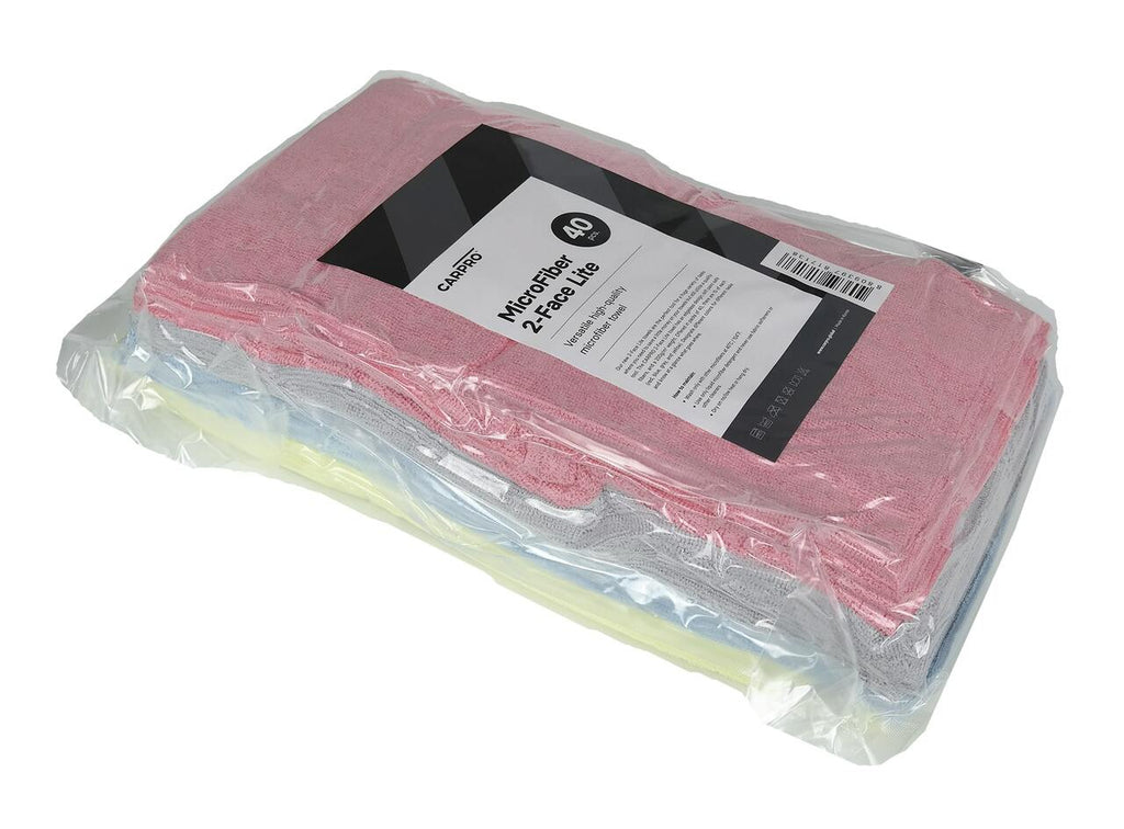 CARPRO 2 Face Lite Towel Mega Pack (40pcs) - Alpha Pigments