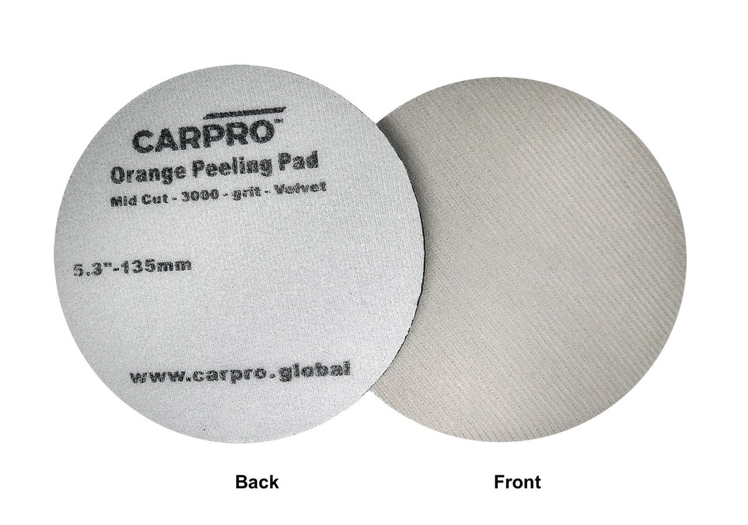 CarPro Velvet Orange Peel Removal Pad (5 1/4") - Alpha Pigments