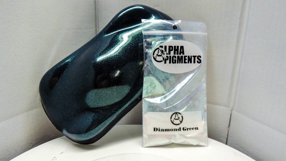 Diamond Green Dry Pearl Pigment - Alpha Pigments