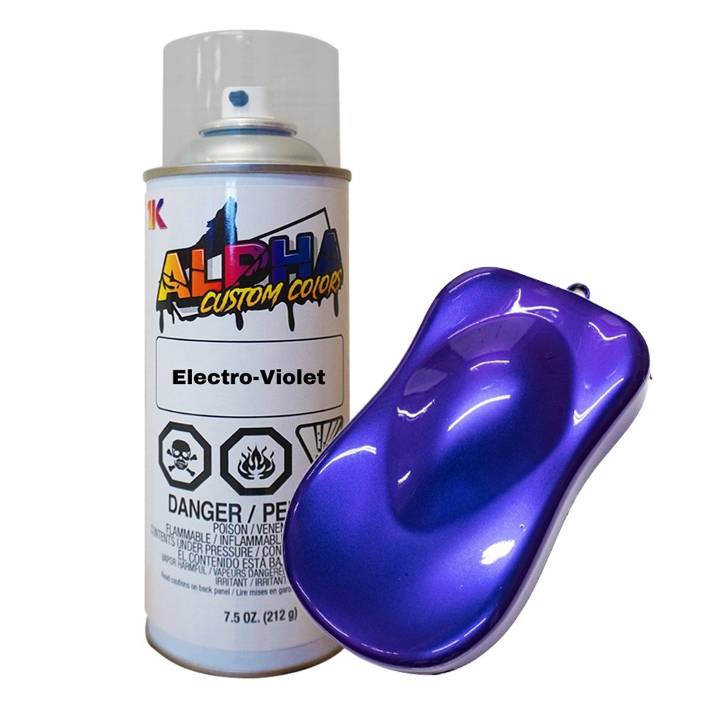 Electro-Violet Spray Can - Alpha Pigments