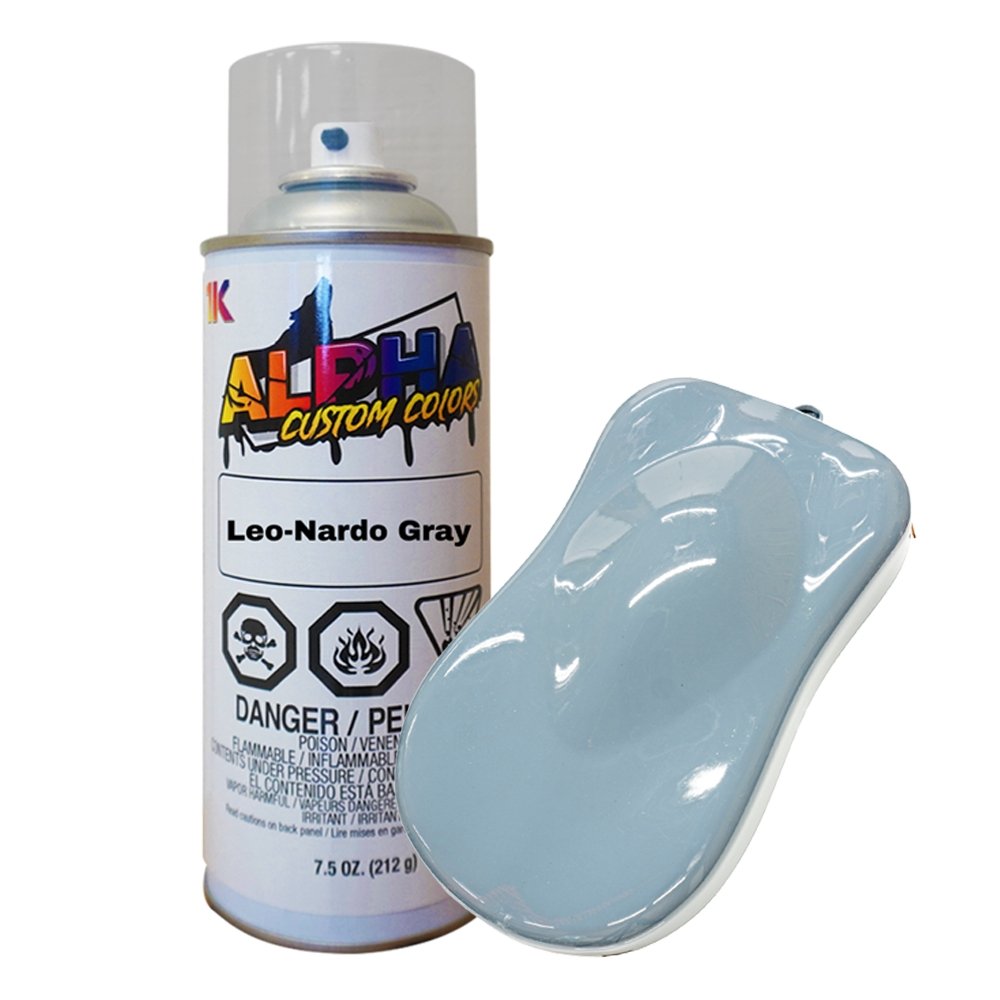 Leo-Nardo Gray Spray Can - Alpha Pigments