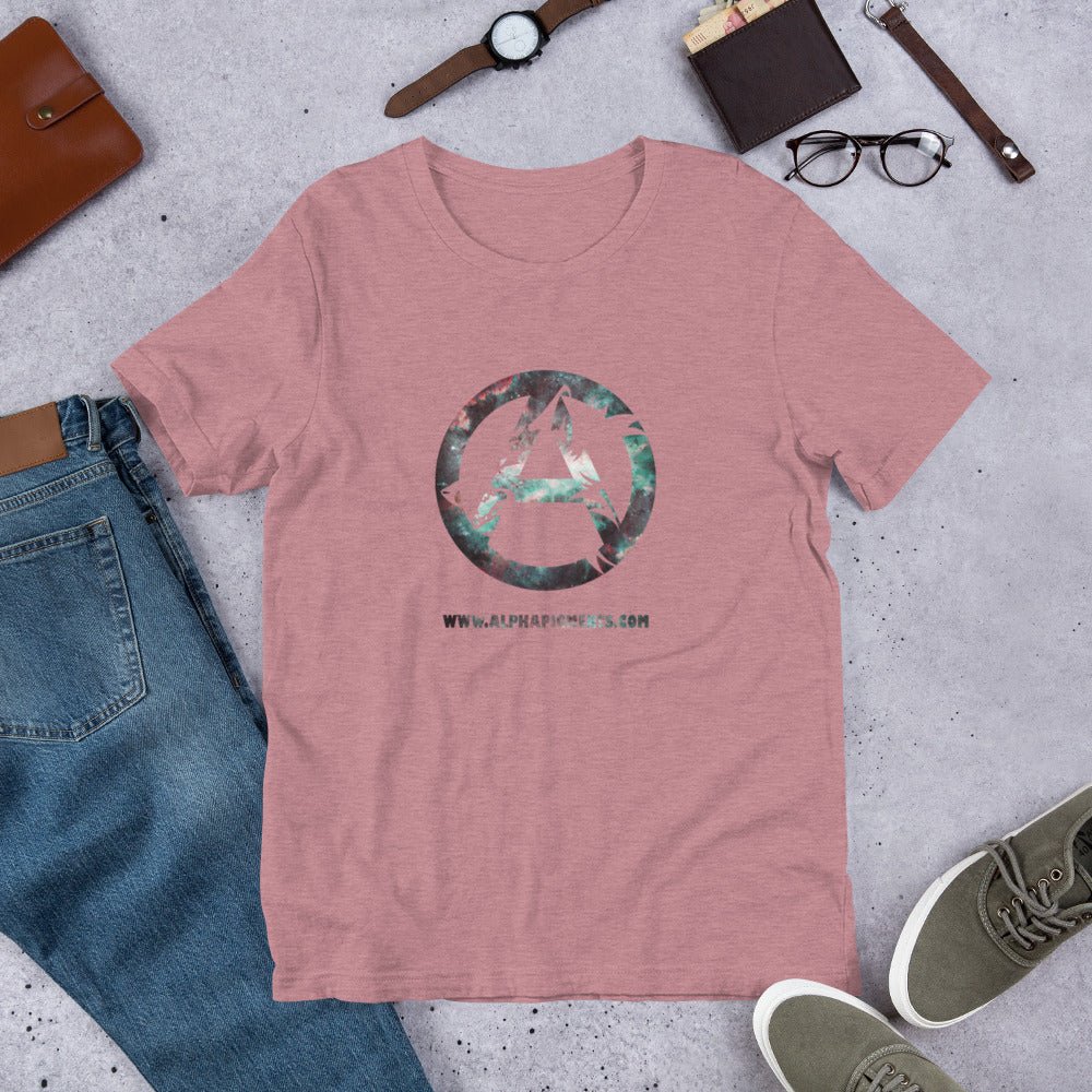 Short-Sleeve Unisex Galaxy T-Shirt - Alpha Pigments