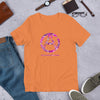Short-Sleeve Unisex Pink Camo T-Shirt - Alpha Pigments