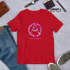 Short-Sleeve Unisex Pink Camo T-Shirt - Alpha Pigments