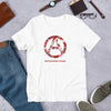 Short-Sleeve Unisex Red Camo T-Shirt - Alpha Pigments