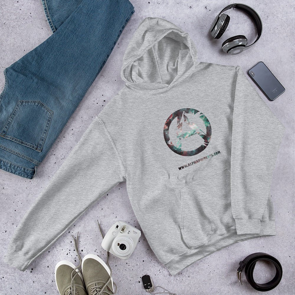 Unisex Galaxy Hoodie - Alpha Pigments