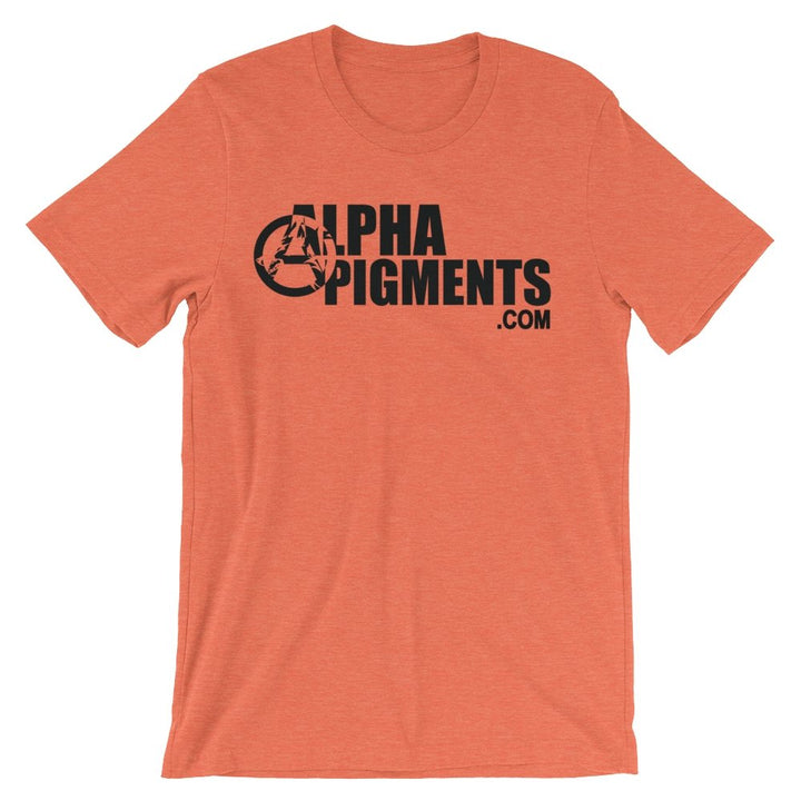 Unisex short sleeve t-shirt - Alpha Pigments