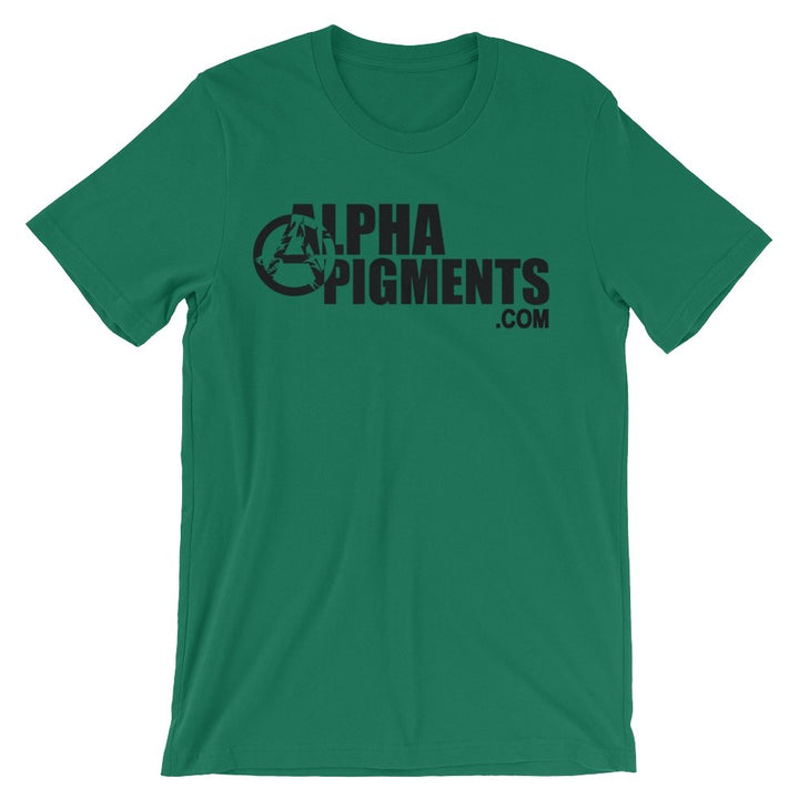 Unisex short sleeve t-shirt - Alpha Pigments