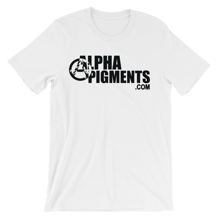 Unisex short sleeve t-shirt - Alpha Pigments