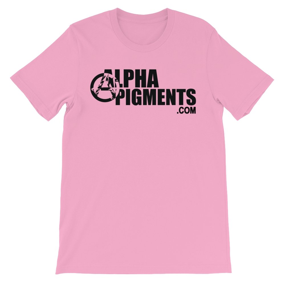 Unisex short sleeve t-shirt - Alpha Pigments