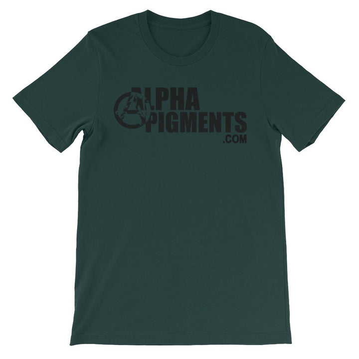 Unisex short sleeve t-shirt - Alpha Pigments