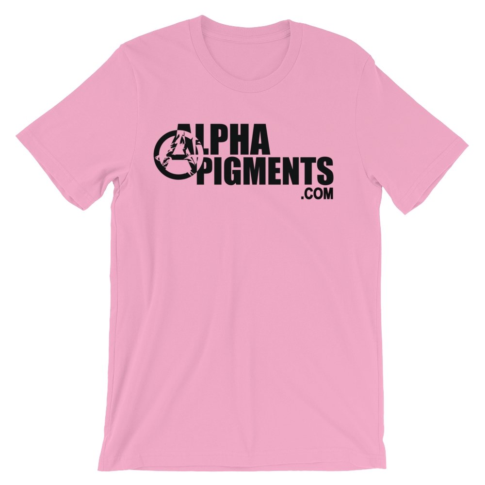 Unisex short sleeve t-shirt - Alpha Pigments