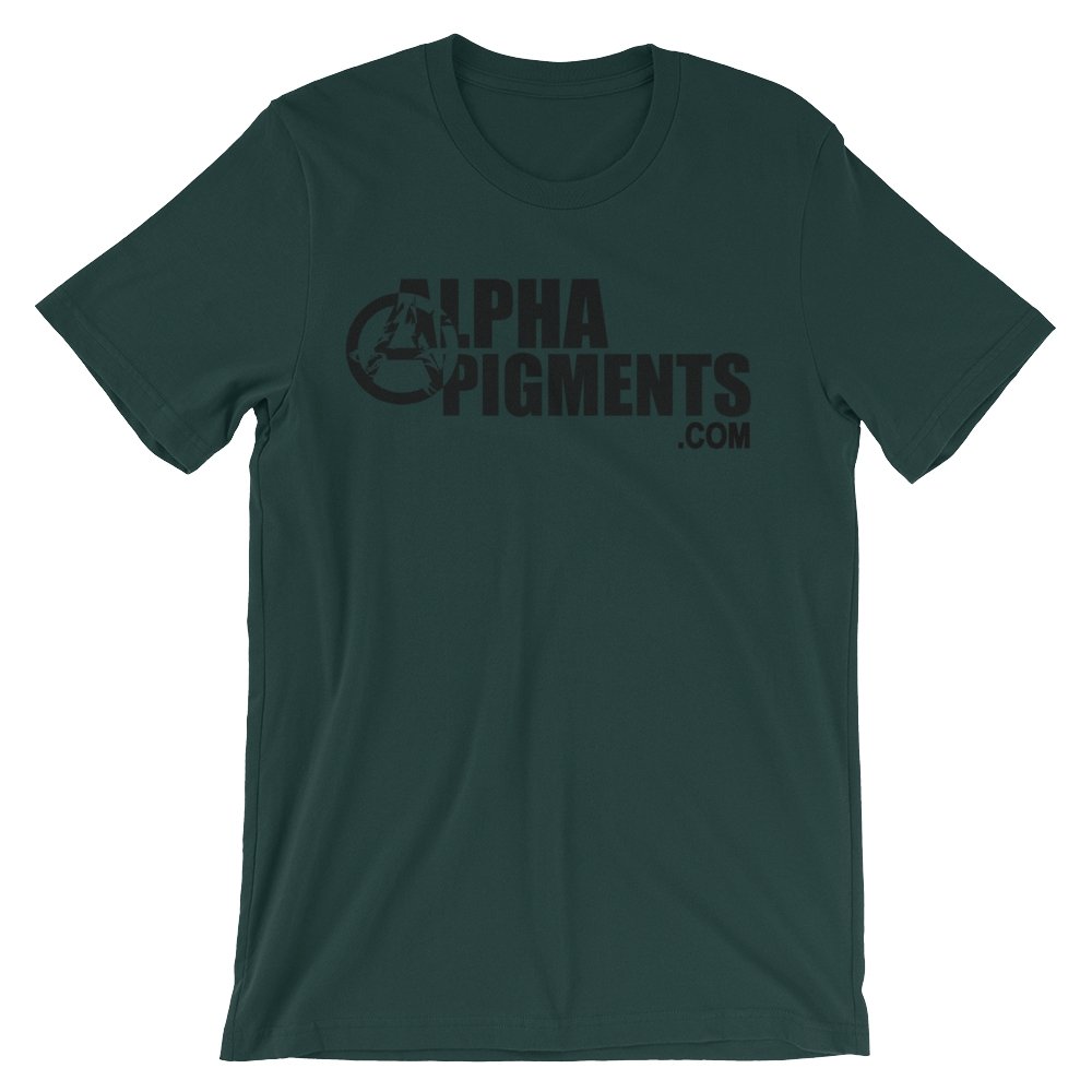 Unisex short sleeve t-shirt - Alpha Pigments