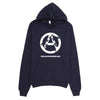 White Wolf logo Hoodie - Alpha Pigments