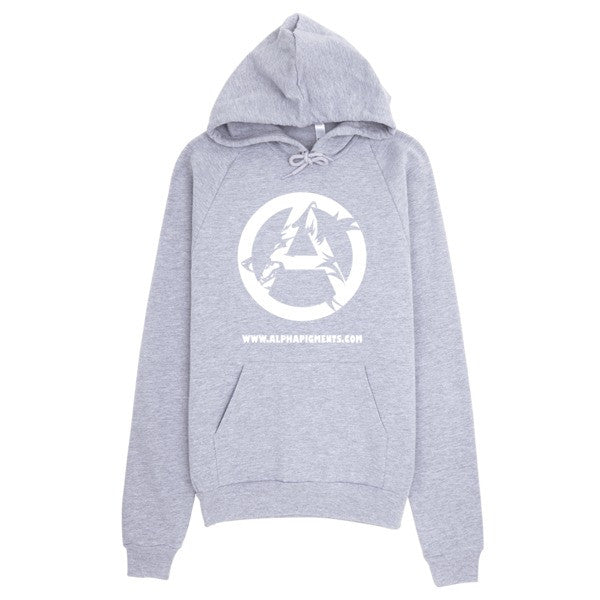 White Wolf logo Hoodie - Alpha Pigments