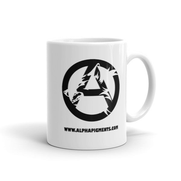 Wolf Logo Mug (Left Handed) - Alpha Pigments